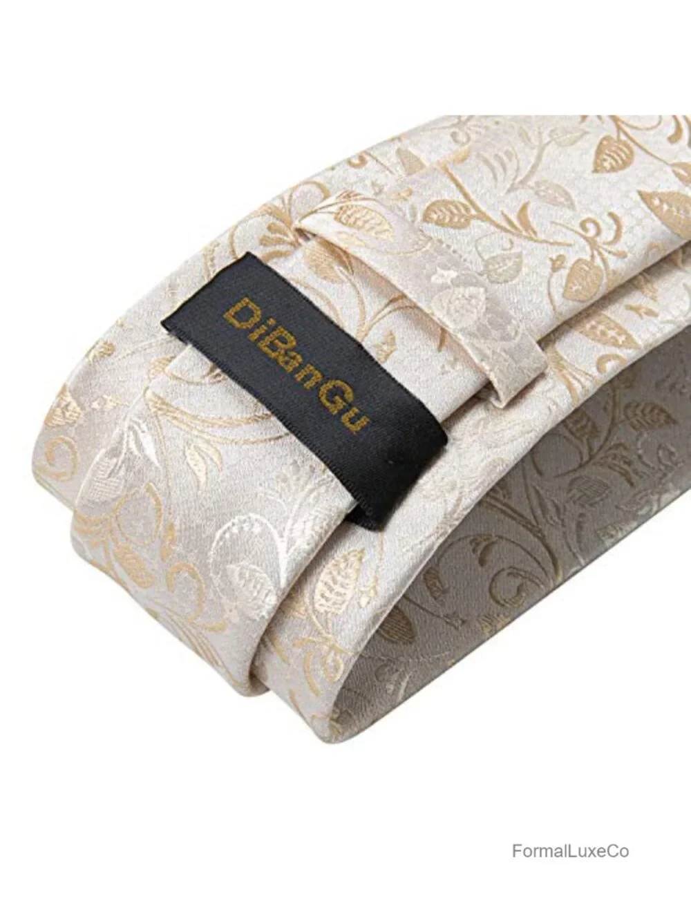 Silk Extra Long Tie Set with Pocket Square & Cufflinks